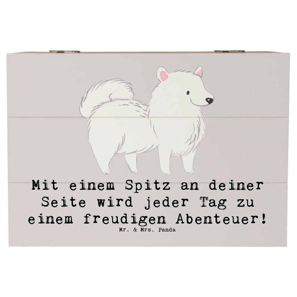 Holzkiste Freudiger Spitz Holzkiste, Kiste, Erinnerungsbox, Schatzkiste, Geschenkdose, Schatulle, Geschenkbox, Aufbewahrungsbox, Dekokiste, Truhe, XXL, Erinnerungskiste, Hund, Hunderasse, Rassehund, Hundebesitzer, Geschenk, Tierfreund, Schenken, Welpe