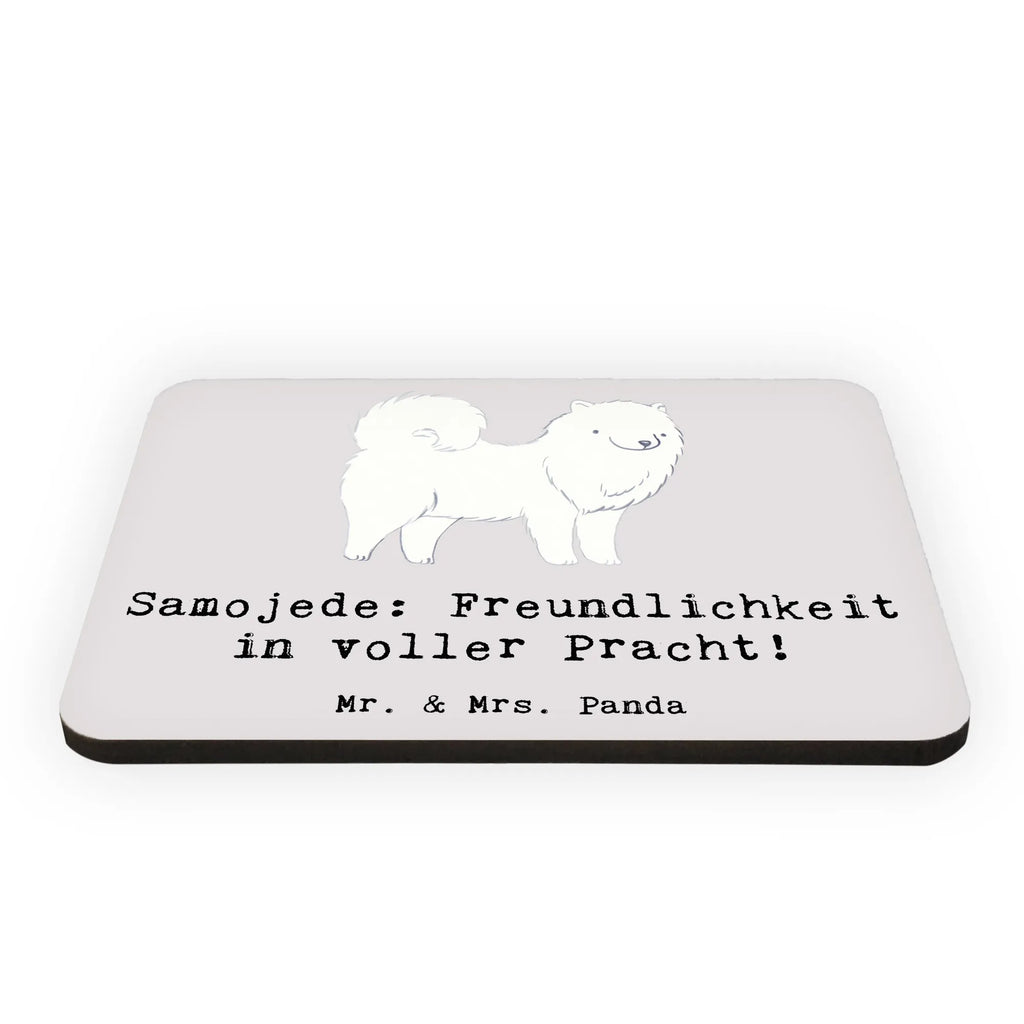 Magnet Samojede Freundlichkeit Motivmagnete, Kühlschrankmagnet, Souvenir Magnet, Notiz Magnet, Dekomagnet, Pinnwandmagnet, Kühlschrank Dekoration, Whiteboard Magnet, Hund, Hunderasse, Rassehund, Hundebesitzer, Geschenk, Tierfreund, Schenken, Welpe
