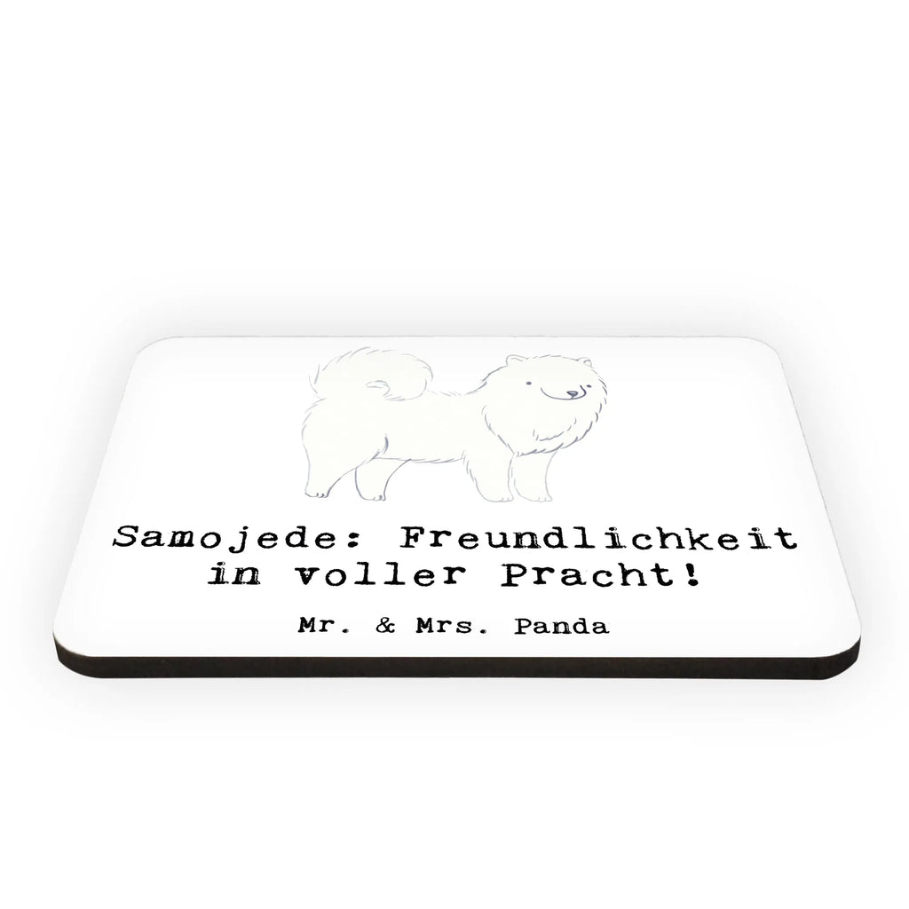 Magnet Samojede Freundlichkeit Motivmagnete, Kühlschrankmagnet, Souvenir Magnet, Notiz Magnet, Dekomagnet, Pinnwandmagnet, Kühlschrank Dekoration, Whiteboard Magnet, Hund, Hunderasse, Rassehund, Hundebesitzer, Geschenk, Tierfreund, Schenken, Welpe
