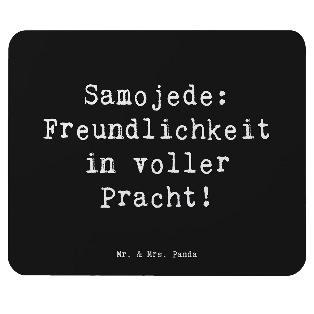 Mouse mat Saying Samojede: Freundlichkeit in voller Pracht! Mousepad, Büroausstattung, Mausunterlage, Einzigartiges Mauspad, Arbeitszimmer, Mauspad Büro, PC Zubehör, Designer Mauspad, Mauspad, Computer zubehör, Hund, Hunderasse, Rassehund, Hundebesitzer, Geschenk, Tierfreund, Schenken, Welpe