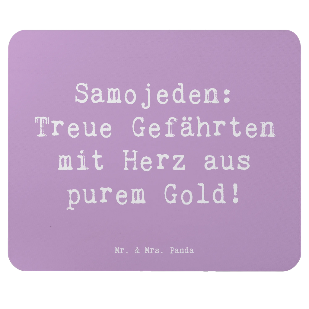 Mouse mat Saying Samojeden: Treue Gefährten mit Herz aus purem Gold! Arbeitszimmer, Mauspad, Mausunterlage, Designer Mauspad, PC Zubehör, Mousepad, Einzigartiges Mauspad, Büroausstattung, Mauspad Büro, Computer zubehör, Hund, Hunderasse, Rassehund, Hundebesitzer, Geschenk, Tierfreund, Schenken, Welpe