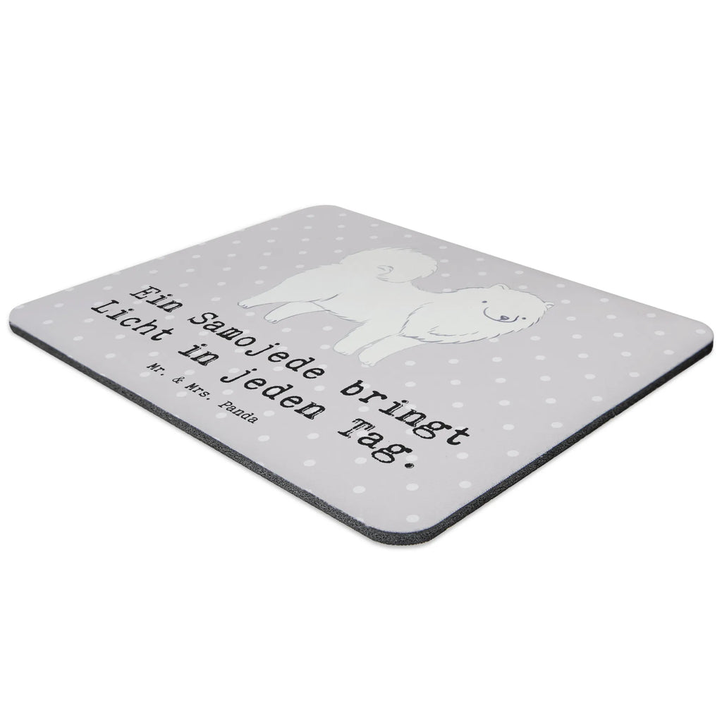 Mauspad Samojede Licht Arbeitszimmer, Mauspad, Büroausstattung, PC Zubehör, Designer Mauspad, Computer zubehör, Mousepad, Mauspad Büro, Einzigartiges Mauspad, Mausunterlage, Hund, Hunderasse, Rassehund, Hundebesitzer, Geschenk, Tierfreund, Schenken, Welpe