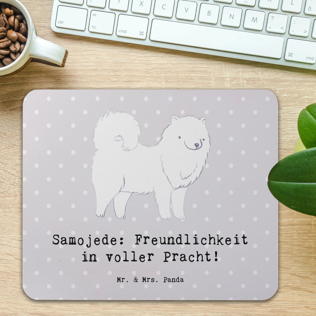 Mouse mat Samojede: Freundlichkeit in voller Pracht! Mousepad, Büroausstattung, Mauspad Büro, Einzigartiges Mauspad, Mauspad, Designer Mauspad, Computer zubehör, Arbeitszimmer, Mausunterlage, PC Zubehör, Hund, Hunderasse, Rassehund, Hundebesitzer, Geschenk, Tierfreund, Schenken, Welpe