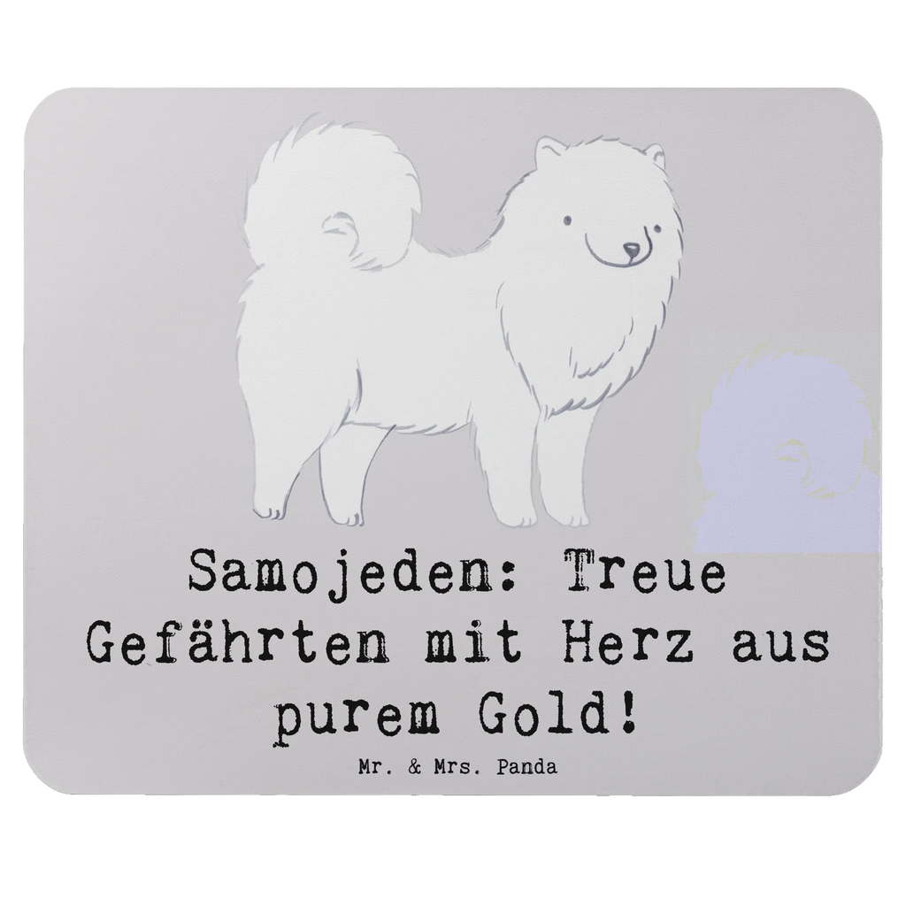 Mouse mat Samojeden: Treue Gefährten mit Herz aus purem Gold! Büroausstattung, Mousepad, Mauspad, Computer zubehör, Mauspad Büro, Einzigartiges Mauspad, Mausunterlage, Designer Mauspad, Arbeitszimmer, PC Zubehör, Hund, Hunderasse, Rassehund, Hundebesitzer, Geschenk, Tierfreund, Schenken, Welpe