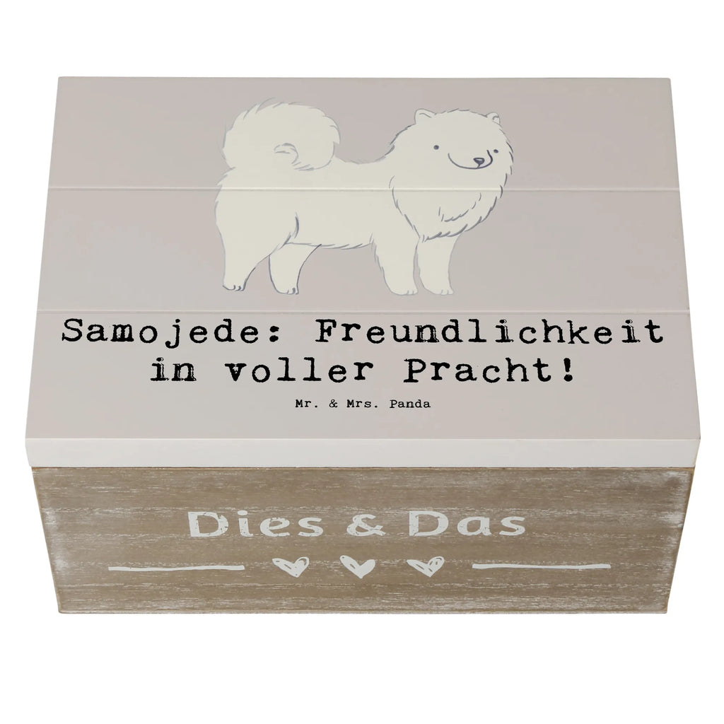 Wooden chest Samojede: Freundlichkeit in voller Pracht! Erinnerungskiste, Kiste, XXL, Dekokiste, Aufbewahrungsbox, Geschenkdose, Erinnerungsbox, Schatulle, Truhe, Schatzkiste, Holzkiste, Geschenkbox, Hund, Hunderasse, Rassehund, Hundebesitzer, Geschenk, Tierfreund, Schenken, Welpe
