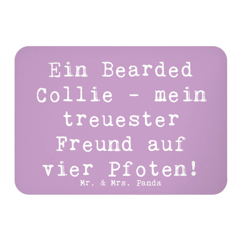 Magnet Spruch Bearded Collie Freund Souvenir Magnet, Dekomagnet, Pinnwandmagnet, Kühlschrankmagnet, Notiz Magnet, Whiteboard Magnet, Kühlschrank Dekoration, Motivmagnete, Hund, Hunderasse, Rassehund, Hundebesitzer, Geschenk, Tierfreund, Schenken, Welpe