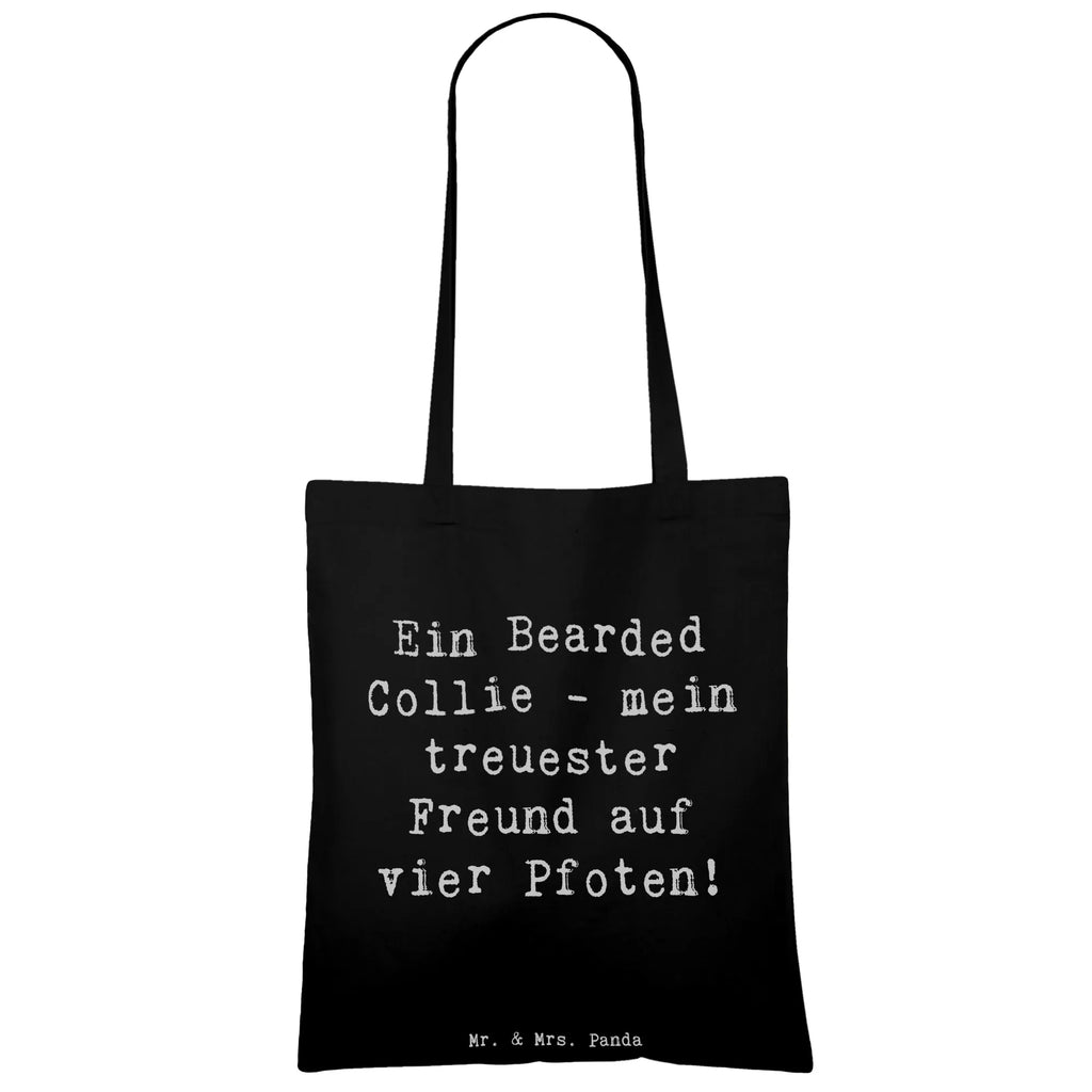Tragetasche Spruch Bearded Collie Freund Badetasche, Jutebeutel, Beuteltasche, Schultertasche, Stoffbeutel, Tasche, Strandtasche, Beutel, Shopper, Stofftasche, Einkaufstüte, Einkaufstasche, Laptoptasche, Umhängetasche, Tragetasche, Jutetasche, Hund, Hunderasse, Rassehund, Hundebesitzer, Geschenk, Tierfreund, Schenken, Welpe