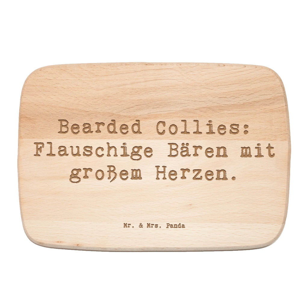 Schneidebrett Spruch Bearded Collie Bärenherz Küchenbrett, Schneidebrett, Schneidebrett Holz, Holzbrett, Frühstücksbrettchen, Frühstücksbrett, Hund, Hunderasse, Rassehund, Hundebesitzer, Geschenk, Tierfreund, Schenken, Welpe