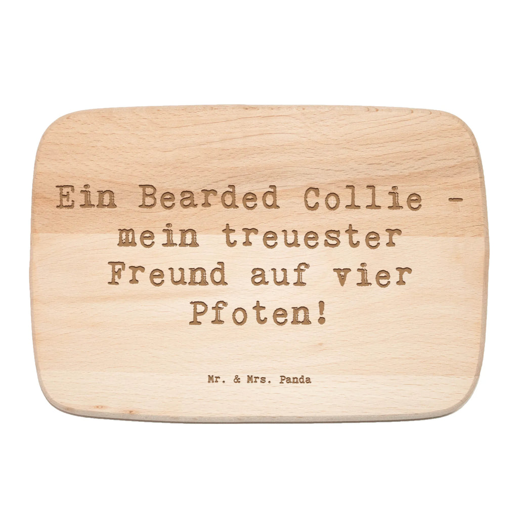Schneidebrett Spruch Bearded Collie Freund Küchenbrett, Holzbrett, Schneidebrett, Frühstücksbrettchen, Frühstücksbrett, Schneidebrett Holz, Hund, Hunderasse, Rassehund, Hundebesitzer, Geschenk, Tierfreund, Schenken, Welpe