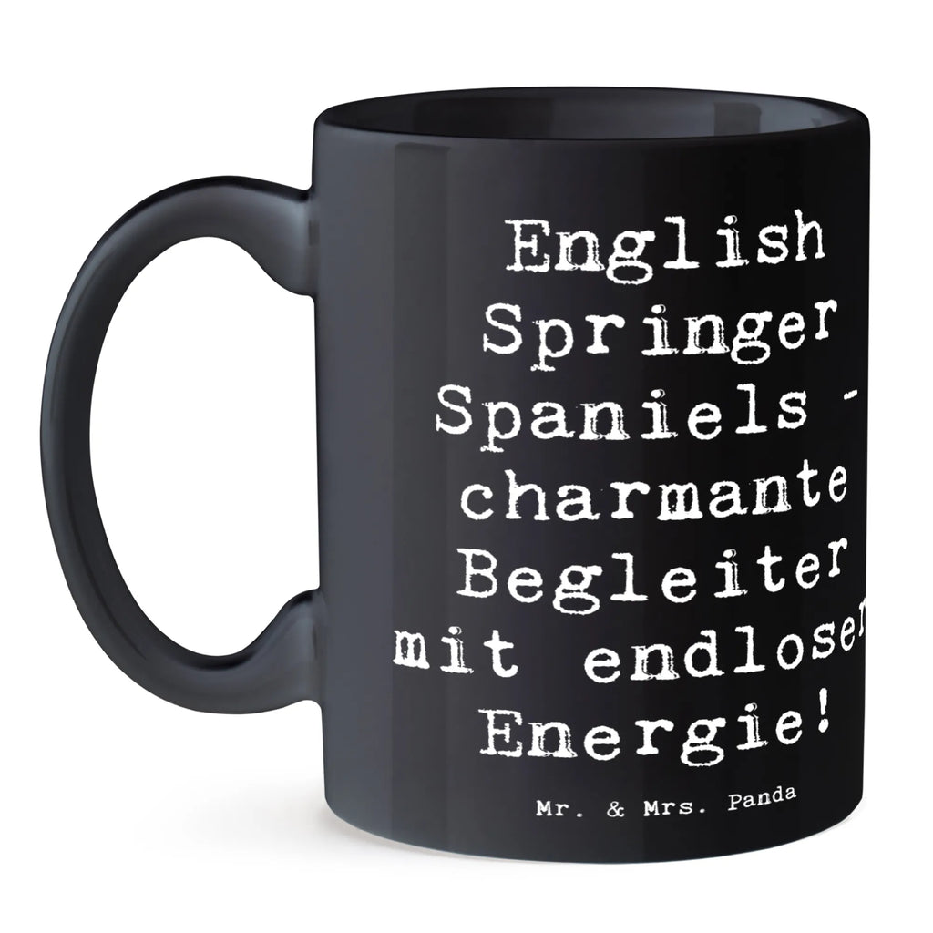 Tasse Spruch English Springer Spaniel Charme Geschenktasse, Porzellantasse, Tasse mit Zitaten, Teetasse, Kaffeetasse, Bürotasse, Keramiktasse, Tasse mit Motiven, Tasse, Hund, Hunderasse, Rassehund, Hundebesitzer, Geschenk, Tierfreund, Schenken, Welpe