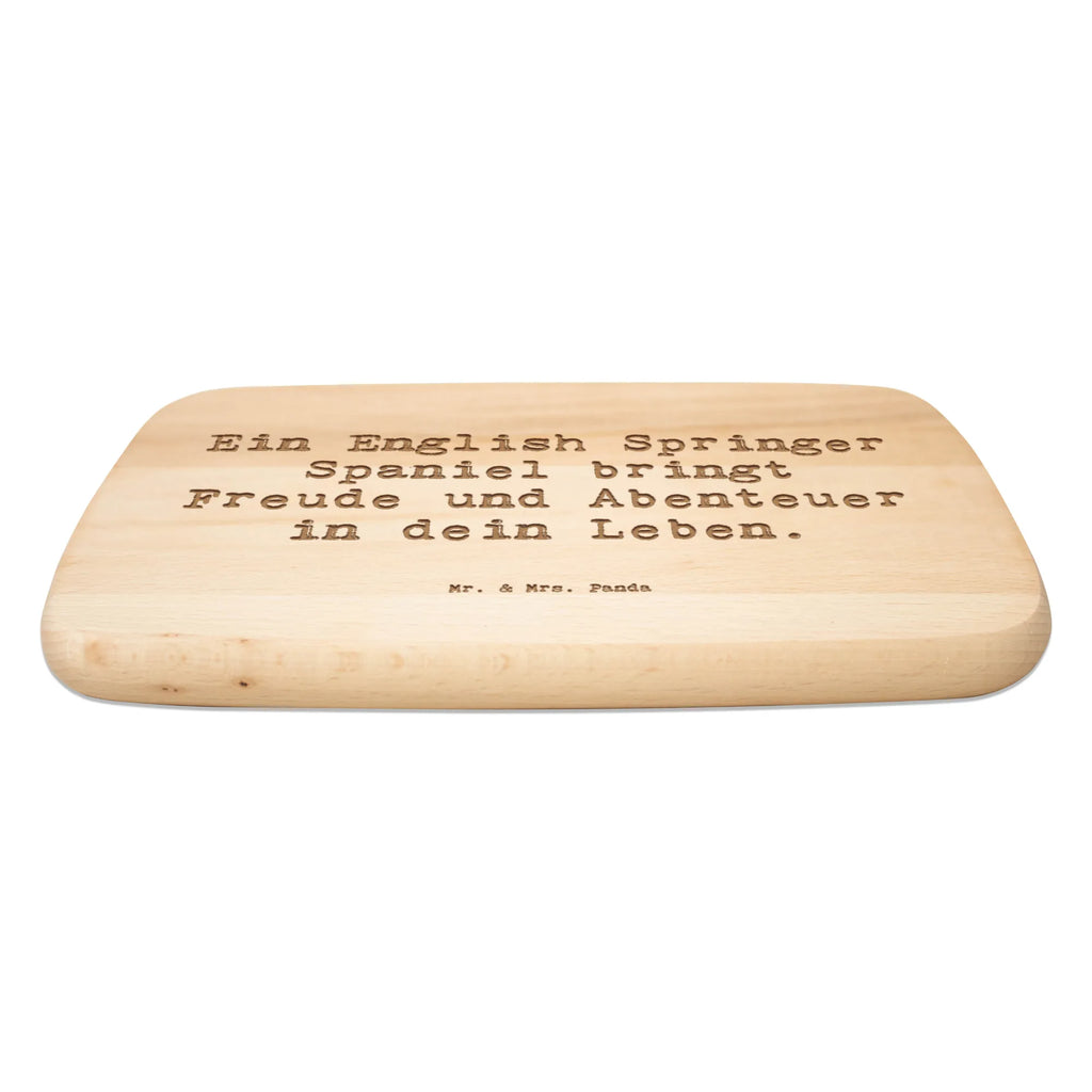 Serving board Saying Ein English Springer Spaniel bringt Freude und Abenteuer in dein Leben. breakfast board, Board, cutting board, Dog, dog breed, purebred dog, dog owner, gift, animal lover, giving, puppy