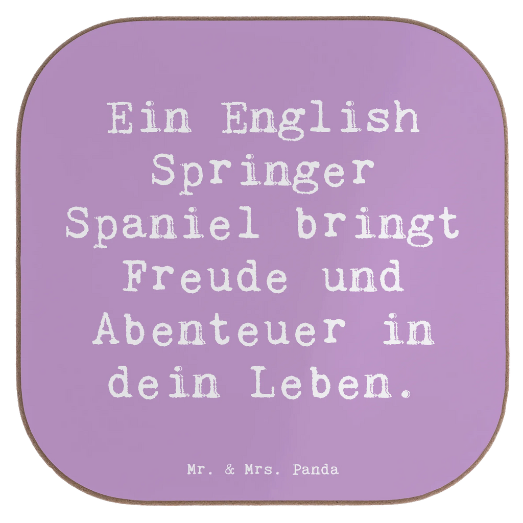 Square coaster Saying Ein English Springer Spaniel bringt Freude und Abenteuer in dein Leben. Untersetzer Design, Tassen Untersetzer, Getränkeuntersetzer, Untersetzer für Gläser, Untersetzer Holz, Untersetzer Gläser, Glasuntersetzer, Untersetzer, Bierdeckel, Untersetzer aus Holz, Holzuntersetzer, Korkuntersetzer, Hund, Hunderasse, Rassehund, Hundebesitzer, Geschenk, Tierfreund, Schenken, Welpe