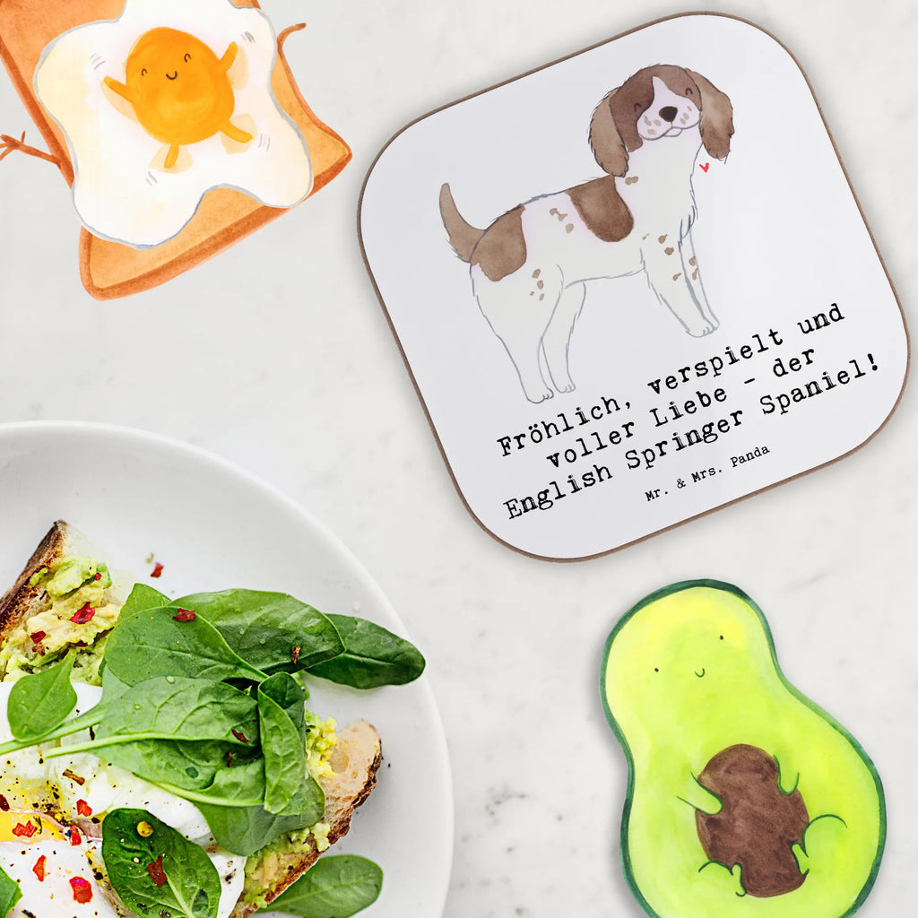 Square coaster Fröhlich, verspielt und voller Liebe - der English Springer Spaniel! Glasuntersetzer, Untersetzer aus Holz, Untersetzer Gläser, Bierdeckel, Untersetzer Holz, Getränkeuntersetzer, Untersetzer, Tassen Untersetzer, Untersetzer Design, Korkuntersetzer, Untersetzer für Gläser, Holzuntersetzer, Hund, Hunderasse, Rassehund, Hundebesitzer, Geschenk, Tierfreund, Schenken, Welpe