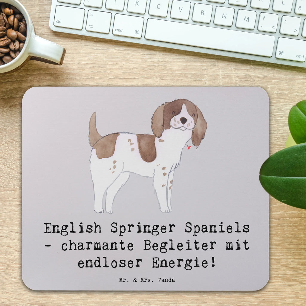 Mouse mat English Springer Spaniels - charmante Begleiter mit endloser Energie! PC Zubehör, Mausunterlage, Mauspad Büro, Mauspad, Arbeitszimmer, Büroausstattung, Einzigartiges Mauspad, Mousepad, Computer zubehör, Designer Mauspad, Hund, Hunderasse, Rassehund, Hundebesitzer, Geschenk, Tierfreund, Schenken, Welpe
