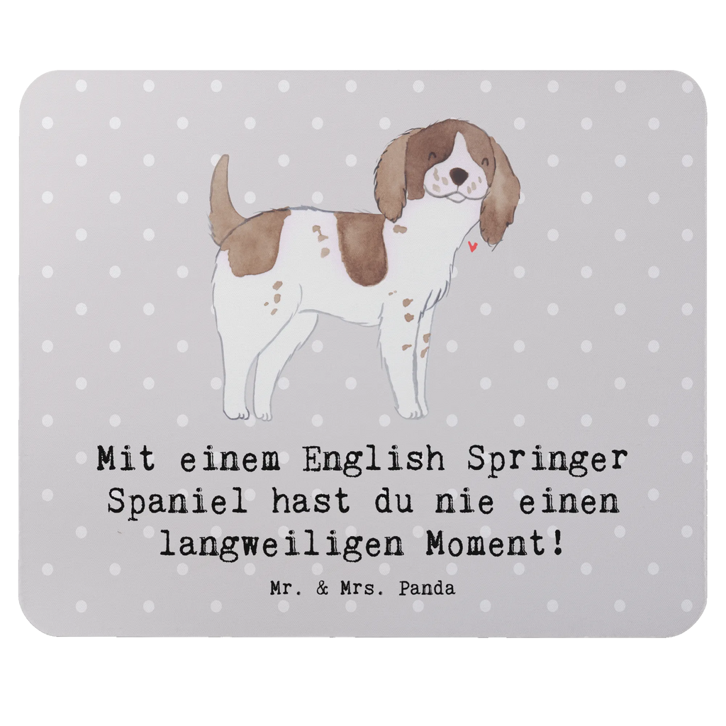 Mouse mat Mit einem English Springer Spaniel hast du nie einen langweiligen Moment! Arbeitszimmer, Einzigartiges Mauspad, Mousepad, Mauspad, Mausunterlage, Computer zubehör, Büroausstattung, PC Zubehör, Mauspad Büro, Designer Mauspad, Hund, Hunderasse, Rassehund, Hundebesitzer, Geschenk, Tierfreund, Schenken, Welpe