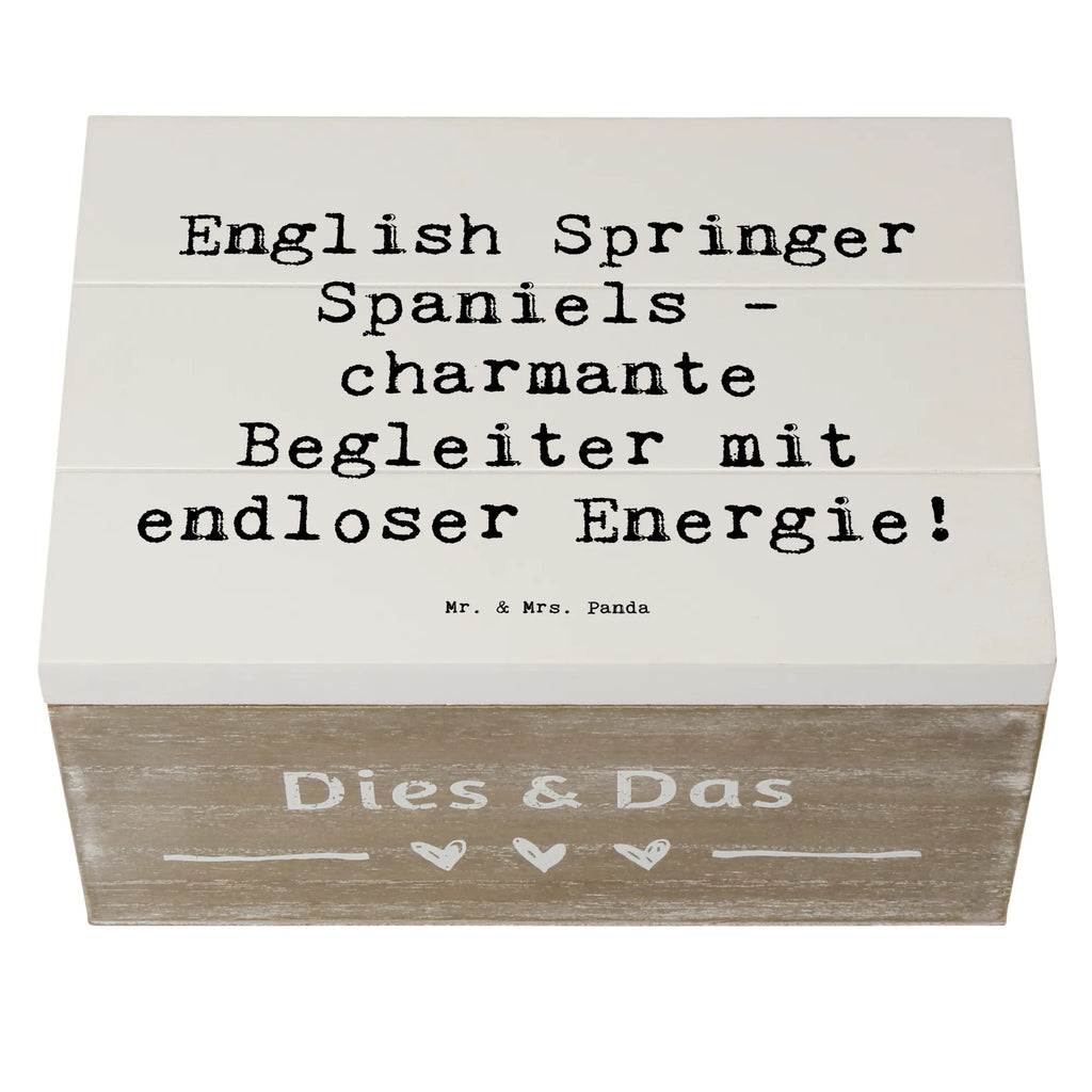 Wooden chest Saying English Springer Spaniels - charmante Begleiter mit endloser Energie! Holzkisten, Aufbewahrungsbox aus Holz, aufbewahrungstruhe, Aufbewahrungsbox, Holzkiste mit Deckel, aufbewahrungskisten, Holztruhe, Holz Aufbewahrungsbox, aufbewahrungsboxen, Box aus Holz, holzschatulle, kiste holz, truhe holz, Holzboxen, box holz, Holzbox mit Deckel, holzschachtel, Aufbewahrungskiste, holzkästchen, Schatulle, Holzbox, Aufbewahrungsbox Holz, Holzkiste, aufbewahrungskiste mit deckel, holztruhen, Tierfreund, Welpe, Hund, Schenken, Hunderasse, Rassehund, Geschenk, Hundebesitzer
