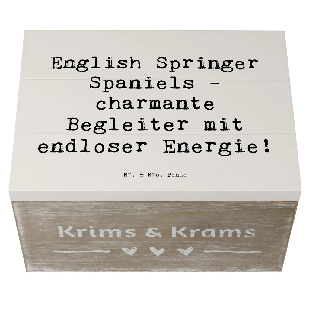 Wooden chest Saying English Springer Spaniels - charmante Begleiter mit endloser Energie! Holzkisten, Aufbewahrungsbox aus Holz, aufbewahrungstruhe, Aufbewahrungsbox, Holzkiste mit Deckel, aufbewahrungskisten, Holztruhe, Holz Aufbewahrungsbox, aufbewahrungsboxen, Box aus Holz, holzschatulle, kiste holz, truhe holz, Holzboxen, box holz, Holzbox mit Deckel, holzschachtel, Aufbewahrungskiste, holzkästchen, Schatulle, Holzbox, Aufbewahrungsbox Holz, Holzkiste, aufbewahrungskiste mit deckel, holztruhen, Tierfreund, Welpe, Hund, Schenken, Hunderasse, Rassehund, Geschenk, Hundebesitzer
