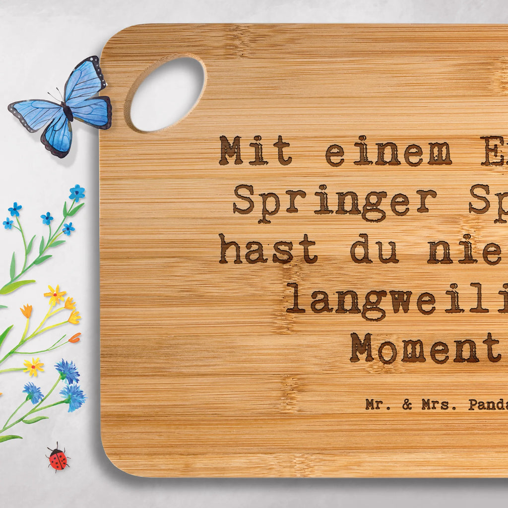 Servierbrett Spruch English Springer Spaniel Spaß Servierbrett, Holzbrett, Frühstücksbrett, Holzbrettchen, Hackbrett, Schneidebrett, Brett, Küchenbrett, Hund, Hunderasse, Rassehund, Hundebesitzer, Geschenk, Tierfreund, Schenken, Welpe