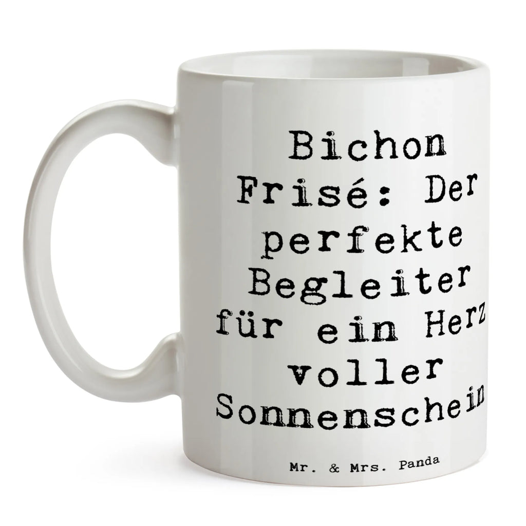 Tasse Bichon Frisé Freude Kaffeetasse, Tasse, Tasse mit Motiven, Teetasse, Geschenktasse, Porzellantasse, Bürotasse, Tasse mit Zitaten, Keramiktasse, Hund, Hunderasse, Rassehund, Hundebesitzer, Geschenk, Tierfreund, Schenken, Welpe