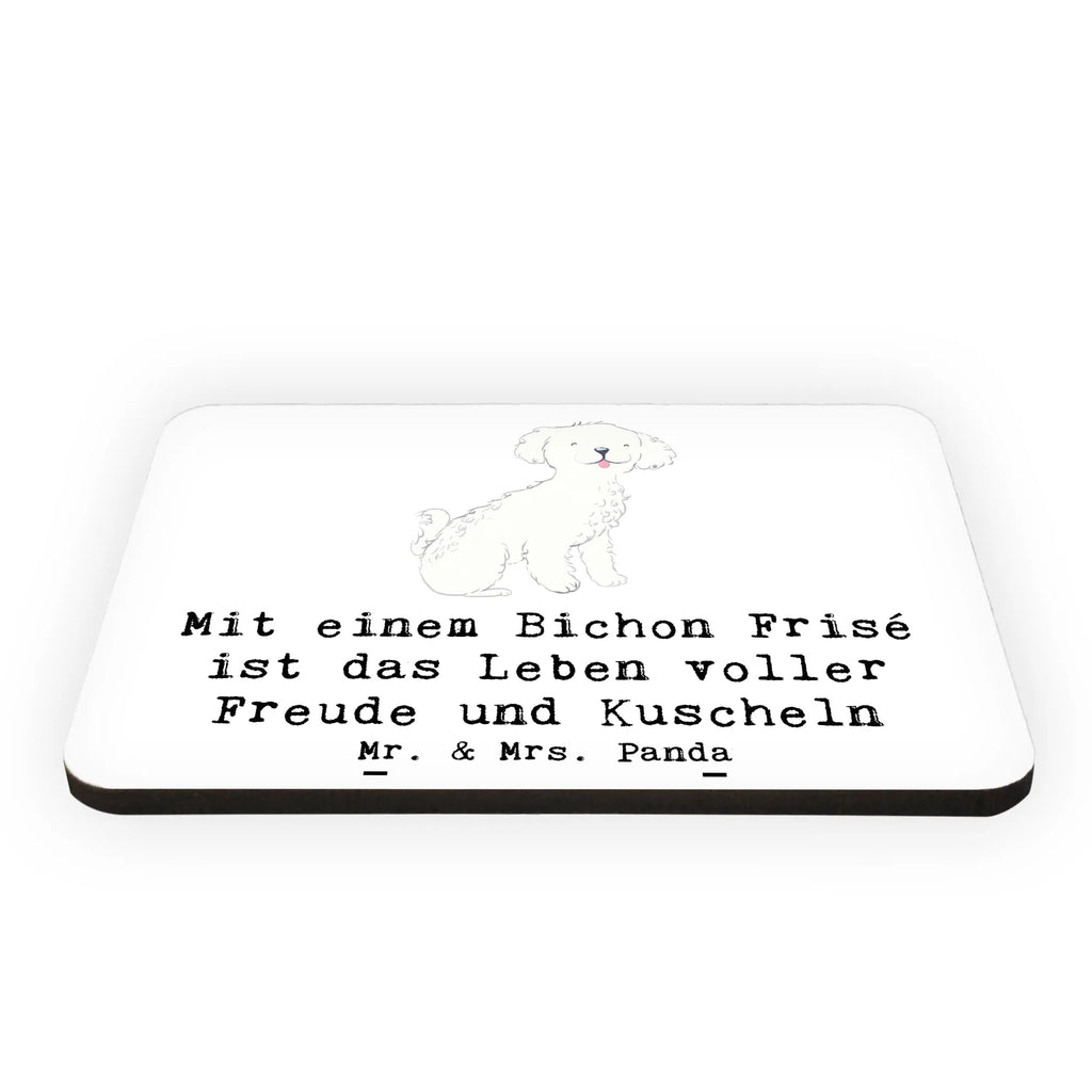 Magnet Mit einem Bichon Frisé ist das Leben voller Freude und Kuscheln Whiteboard Magnet, Kühlschrankmagnet, Souvenir Magnet, Pinnwandmagnet, Notiz Magnet, Dekomagnet, Motivmagnete, Kühlschrank Dekoration, Hund, Hunderasse, Rassehund, Hundebesitzer, Geschenk, Tierfreund, Schenken, Welpe
