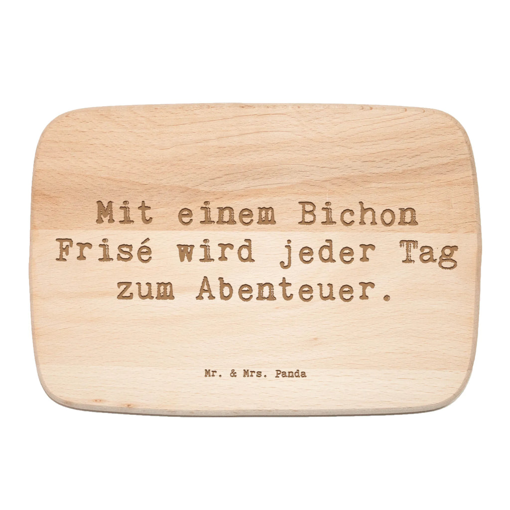 Schneidebrett Spruch Bichon Frisé Abenteuer Schneidebrett, Frühstücksbrett, Frühstücksbrettchen, Holzbrett, Küchenbrett, Schneidebrett Holz, Hund, Hunderasse, Rassehund, Hundebesitzer, Geschenk, Tierfreund, Schenken, Welpe
