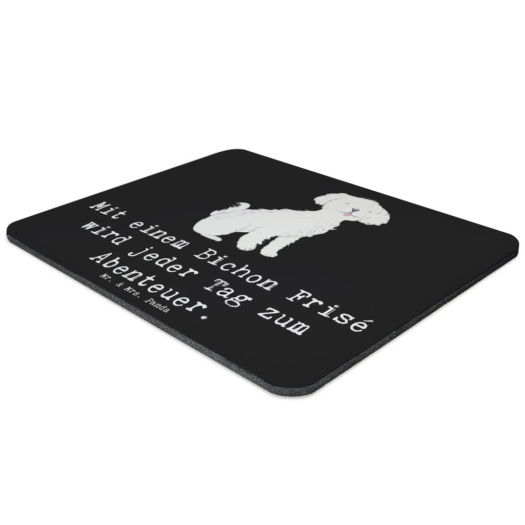 Mouse mat Mit einem Bichon Frisé wird jeder Tag zum Abenteuer. PC Zubehör, Mausunterlage, Mousepad, Einzigartiges Mauspad, Arbeitszimmer, Mauspad Büro, Büroausstattung, Computer zubehör, Mauspad, Designer Mauspad, Hund, Hunderasse, Rassehund, Hundebesitzer, Geschenk, Tierfreund, Schenken, Welpe