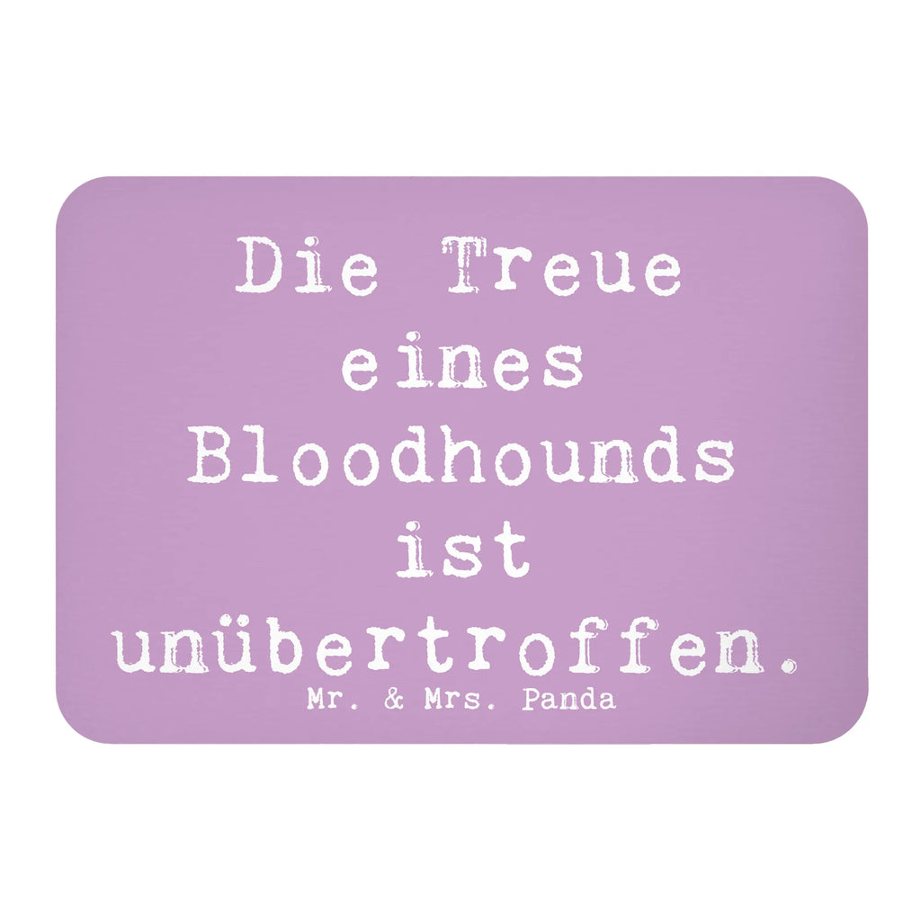 Magnet Saying Die Treue eines Bloodhounds ist unübertroffen. Pinnwandmagnet, Souvenir Magnet, Kühlschrank Dekoration, Kühlschrankmagnet, Dekomagnet, Whiteboard Magnet, Notiz Magnet, Motivmagnete, Hund, Hunderasse, Rassehund, Hundebesitzer, Geschenk, Tierfreund, Schenken, Welpe