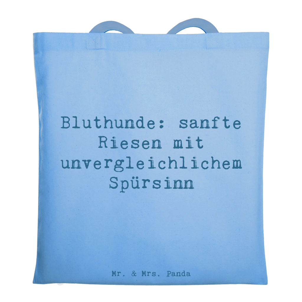 Tote bag Saying Bluthunde: sanfte Riesen mit unvergleichlichem Spürsinn Tasche, Jutebeutel, Badetasche, Beuteltasche, Stoffbeutel, Laptoptasche, Einkaufstasche, Jutetasche, Umhängetasche, Stofftasche, Einkaufstüte, Schultertasche, Tragetasche, Beutel, Strandtasche, Shopper, Hund, Hunderasse, Rassehund, Hundebesitzer, Geschenk, Tierfreund, Schenken, Welpe