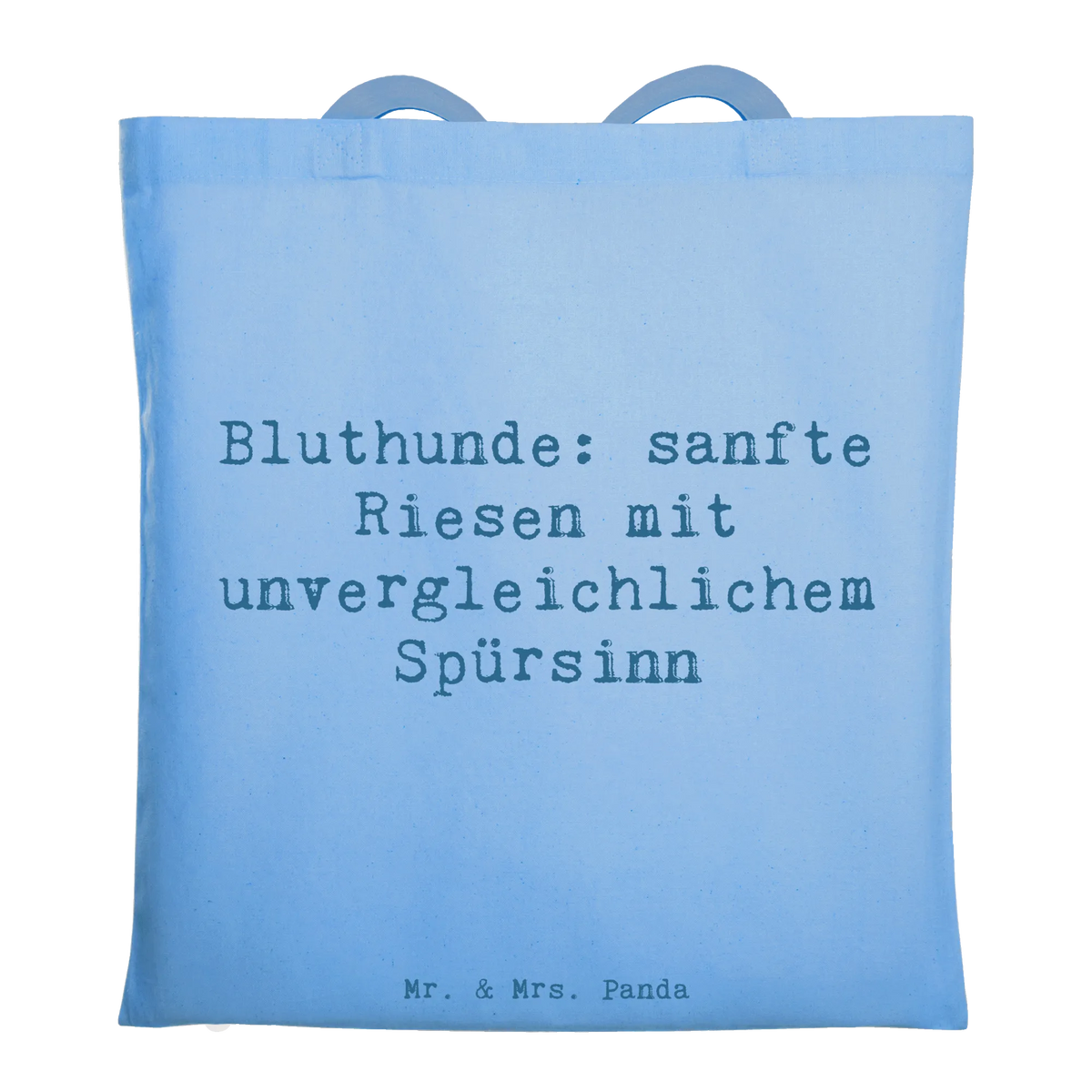 Torba Powiedzenie Bluthunde: sanfte Riesen mit unvergleichlichem Spürsinn rasa psa, pies rasowy, właściciel psa, miłośnik zwierząt, szczeniak, prezent, dawanie, Pies