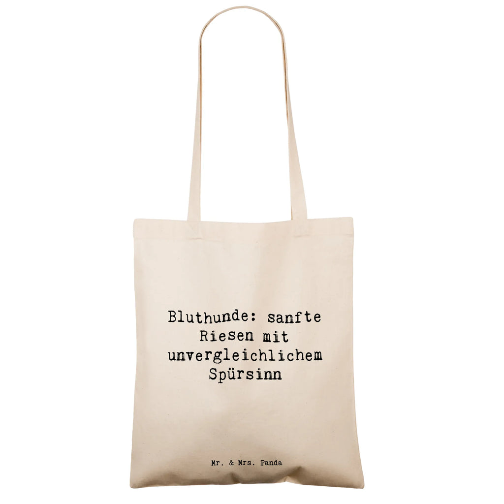 Tote bag Saying Bluthunde: sanfte Riesen mit unvergleichlichem Spürsinn Tasche, Jutebeutel, Badetasche, Beuteltasche, Stoffbeutel, Laptoptasche, Einkaufstasche, Jutetasche, Umhängetasche, Stofftasche, Einkaufstüte, Schultertasche, Tragetasche, Beutel, Strandtasche, Shopper, Hund, Hunderasse, Rassehund, Hundebesitzer, Geschenk, Tierfreund, Schenken, Welpe