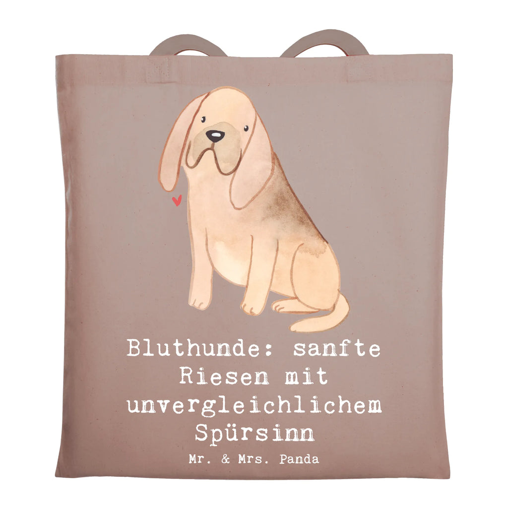 Tote bag Bluthunde: sanfte Riesen mit unvergleichlichem Spürsinn Beuteltasche, Tasche, Strandtasche, Umhängetasche, Schultertasche, Badetasche, Jutetasche, Stofftasche, Einkaufstasche, Tragetasche, Stoffbeutel, Beutel, Einkaufstüte, Jutebeutel, Shopper, Laptoptasche, Hund, Hunderasse, Rassehund, Hundebesitzer, Geschenk, Tierfreund, Schenken, Welpe