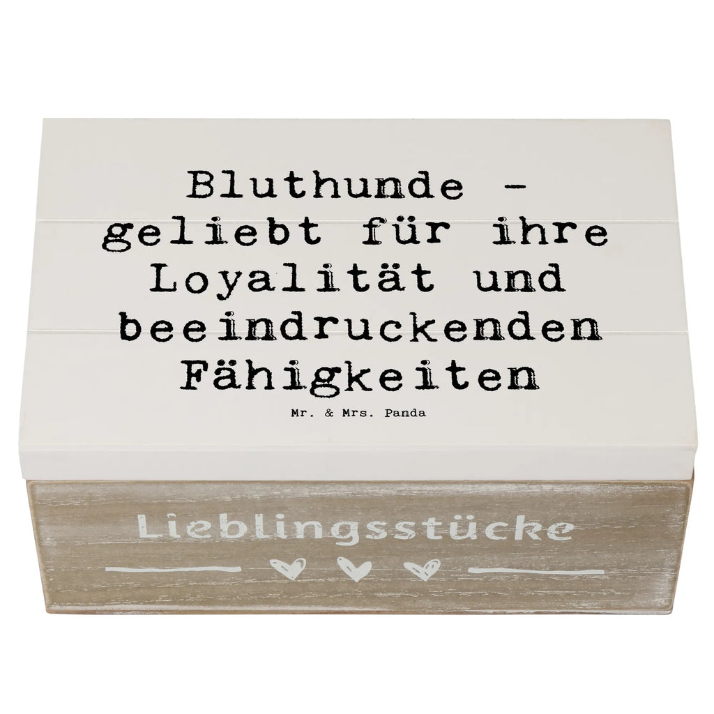 Wooden chest Saying Bluthunde - geliebt für ihre Loyalität und beeindruckenden Fähigkeiten Erinnerungsbox, Geschenkbox, Schatzkiste, Truhe, Erinnerungskiste, Aufbewahrungsbox, Holzkiste, Kiste, Schatulle, XXL, Dekokiste, Geschenkdose, Hund, Hunderasse, Rassehund, Hundebesitzer, Geschenk, Tierfreund, Schenken, Welpe