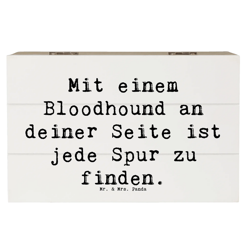 Wooden chest Saying Mit einem Bloodhound an deiner Seite ist jede Spur zu finden. Schatzkiste, Aufbewahrungsbox, Erinnerungskiste, Holzkiste, Schatulle, Dekokiste, Geschenkdose, Truhe, Kiste, Geschenkbox, Erinnerungsbox, XXL, Hund, Hunderasse, Rassehund, Hundebesitzer, Geschenk, Tierfreund, Schenken, Welpe