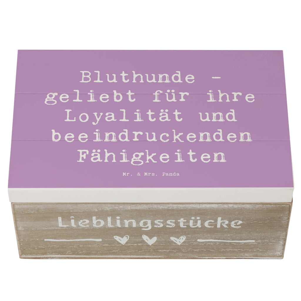 Wooden chest Saying Bluthunde - geliebt für ihre Loyalität und beeindruckenden Fähigkeiten Erinnerungsbox, Geschenkbox, Schatzkiste, Truhe, Erinnerungskiste, Aufbewahrungsbox, Holzkiste, Kiste, Schatulle, XXL, Dekokiste, Geschenkdose, Hund, Hunderasse, Rassehund, Hundebesitzer, Geschenk, Tierfreund, Schenken, Welpe