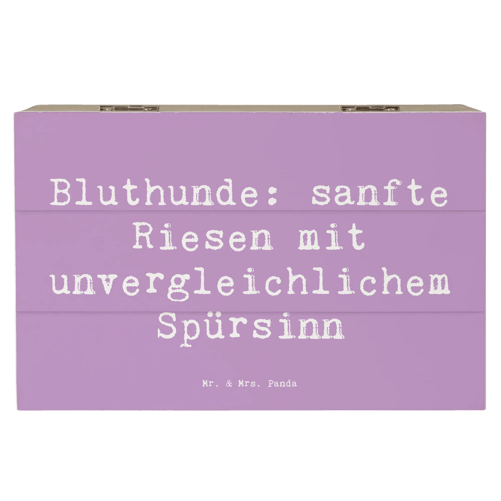 Wooden chest Saying Bluthunde: sanfte Riesen mit unvergleichlichem Spürsinn Geschenkdose, Dekokiste, Kiste, Truhe, Erinnerungskiste, Aufbewahrungsbox, Geschenkbox, Schatulle, Erinnerungsbox, Schatzkiste, Holzkiste, XXL, Hund, Hunderasse, Rassehund, Hundebesitzer, Geschenk, Tierfreund, Schenken, Welpe
