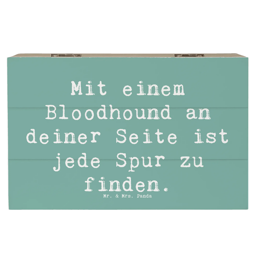 Wooden chest Saying Mit einem Bloodhound an deiner Seite ist jede Spur zu finden. Schatzkiste, Aufbewahrungsbox, Erinnerungskiste, Holzkiste, Schatulle, Dekokiste, Geschenkdose, Truhe, Kiste, Geschenkbox, Erinnerungsbox, XXL, Hund, Hunderasse, Rassehund, Hundebesitzer, Geschenk, Tierfreund, Schenken, Welpe