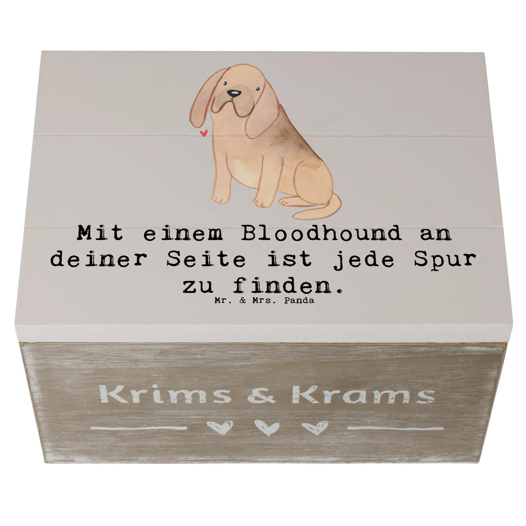Holzkiste Bloodhound Spur Erinnerungsbox, Holzkiste, XXL, Kiste, Erinnerungskiste, Aufbewahrungsbox, Truhe, Schatulle, Dekokiste, Schatzkiste, Geschenkdose, Geschenkbox, Hund, Hunderasse, Rassehund, Hundebesitzer, Geschenk, Tierfreund, Schenken, Welpe