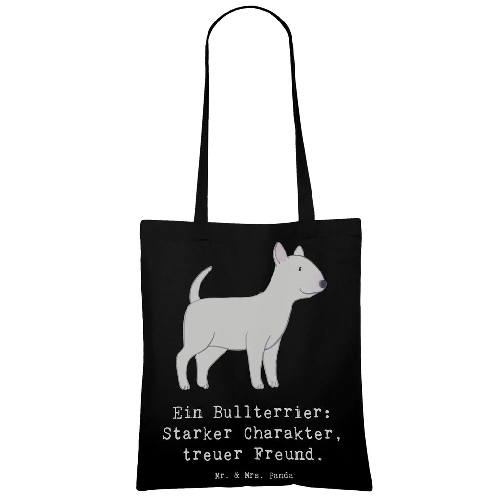 Tragetasche Bullterrier Freund Einkaufstasche, Einkaufstüte, Jutebeutel, Beuteltasche, Strandtasche, Laptoptasche, Stoffbeutel, Shopper, Jutetasche, Beutel, Umhängetasche, Badetasche, Stofftasche, Tasche, Schultertasche, Tragetasche, Hund, Hunderasse, Rassehund, Hundebesitzer, Geschenk, Tierfreund, Schenken, Welpe