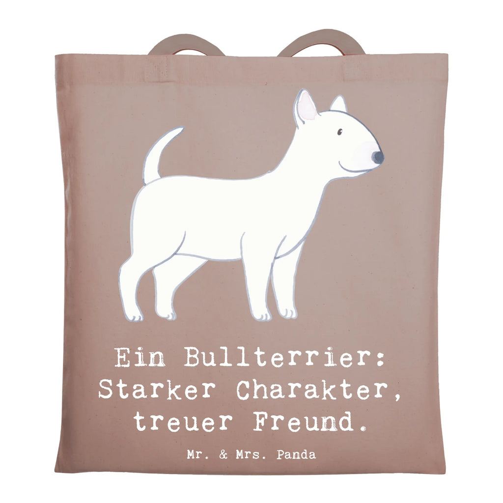 Tragetasche Bullterrier Freund Einkaufstasche, Einkaufstüte, Jutebeutel, Beuteltasche, Strandtasche, Laptoptasche, Stoffbeutel, Shopper, Jutetasche, Beutel, Umhängetasche, Badetasche, Stofftasche, Tasche, Schultertasche, Tragetasche, Hund, Hunderasse, Rassehund, Hundebesitzer, Geschenk, Tierfreund, Schenken, Welpe