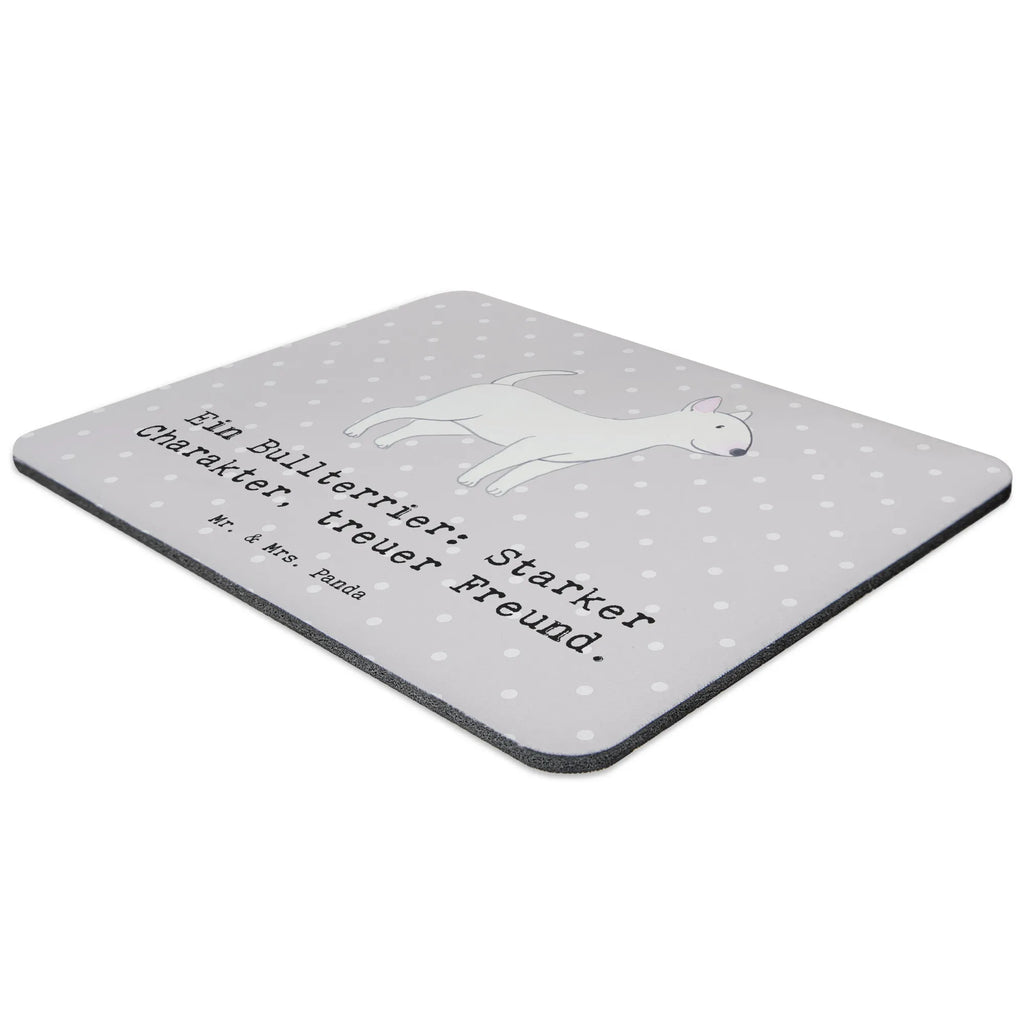 Mouse mat Ein Bullterrier: Starker Charakter, treuer Freund. PC Zubehör, Arbeitszimmer, Mauspad, Computer zubehör, Mousepad, Büroausstattung, Designer Mauspad, Einzigartiges Mauspad, Mauspad Büro, Mausunterlage, Hund, Hunderasse, Rassehund, Hundebesitzer, Geschenk, Tierfreund, Schenken, Welpe