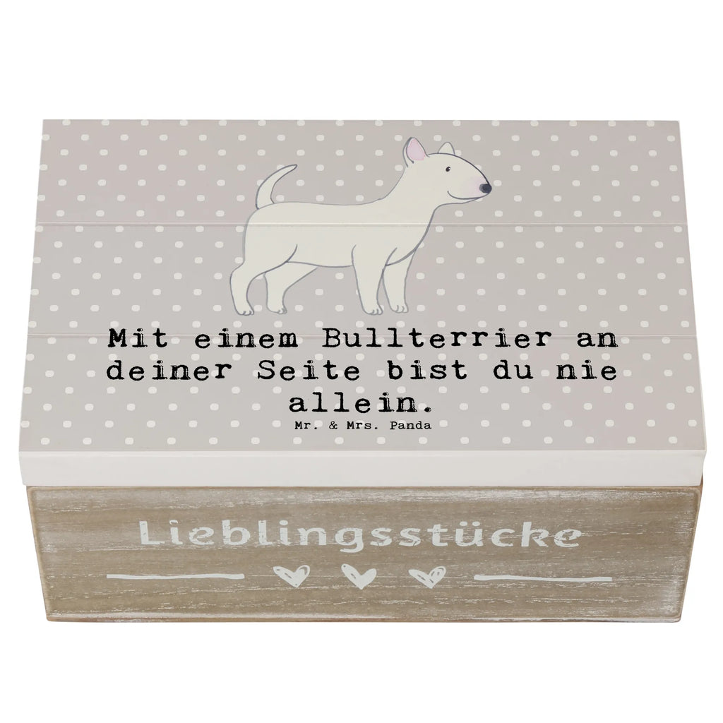Holzkiste Bullterrier Begleiter Aufbewahrungsbox, Erinnerungskiste, Holzkiste, Schatulle, Dekokiste, Truhe, Erinnerungsbox, XXL, Kiste, Geschenkbox, Schatzkiste, Geschenkdose, Hund, Hunderasse, Rassehund, Hundebesitzer, Geschenk, Tierfreund, Schenken, Welpe