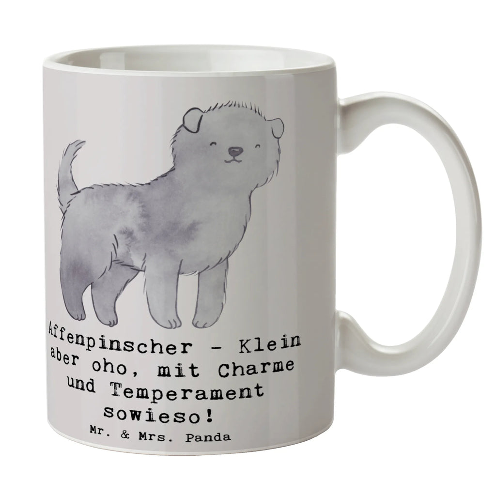 Mug Affenpinscher - Klein aber oho, mit Charme und Temperament sowieso! Tasse mit Motiven, Teetasse, Keramiktasse, Bürotasse, Tasse mit Zitaten, Tasse, Kaffeetasse, Geschenktasse, Porzellantasse, Hund, Hunderasse, Rassehund, Hundebesitzer, Geschenk, Tierfreund, Schenken, Welpe