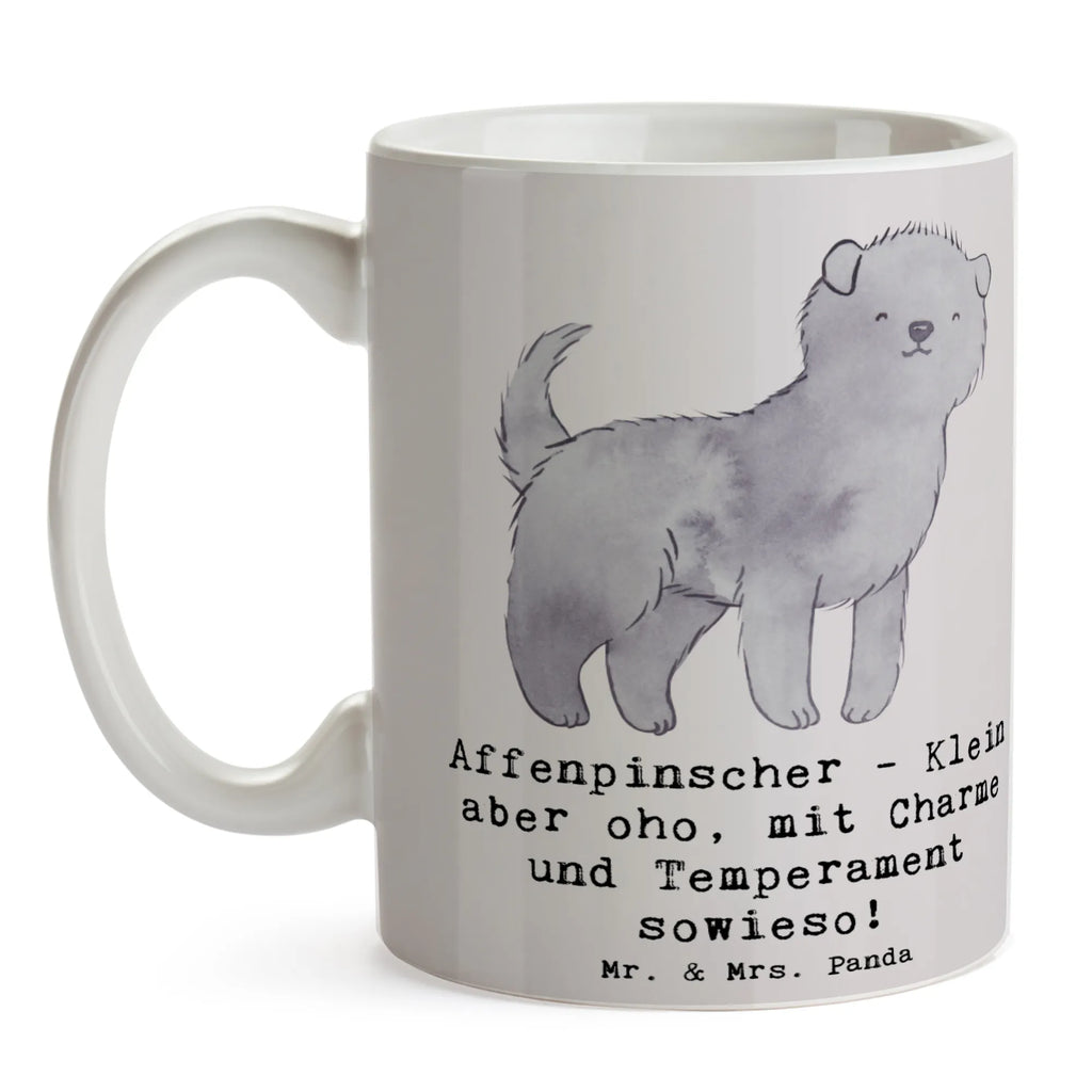 Mug Affenpinscher - Klein aber oho, mit Charme und Temperament sowieso! Tasse mit Motiven, Teetasse, Keramiktasse, Bürotasse, Tasse mit Zitaten, Tasse, Kaffeetasse, Geschenktasse, Porzellantasse, Hund, Hunderasse, Rassehund, Hundebesitzer, Geschenk, Tierfreund, Schenken, Welpe