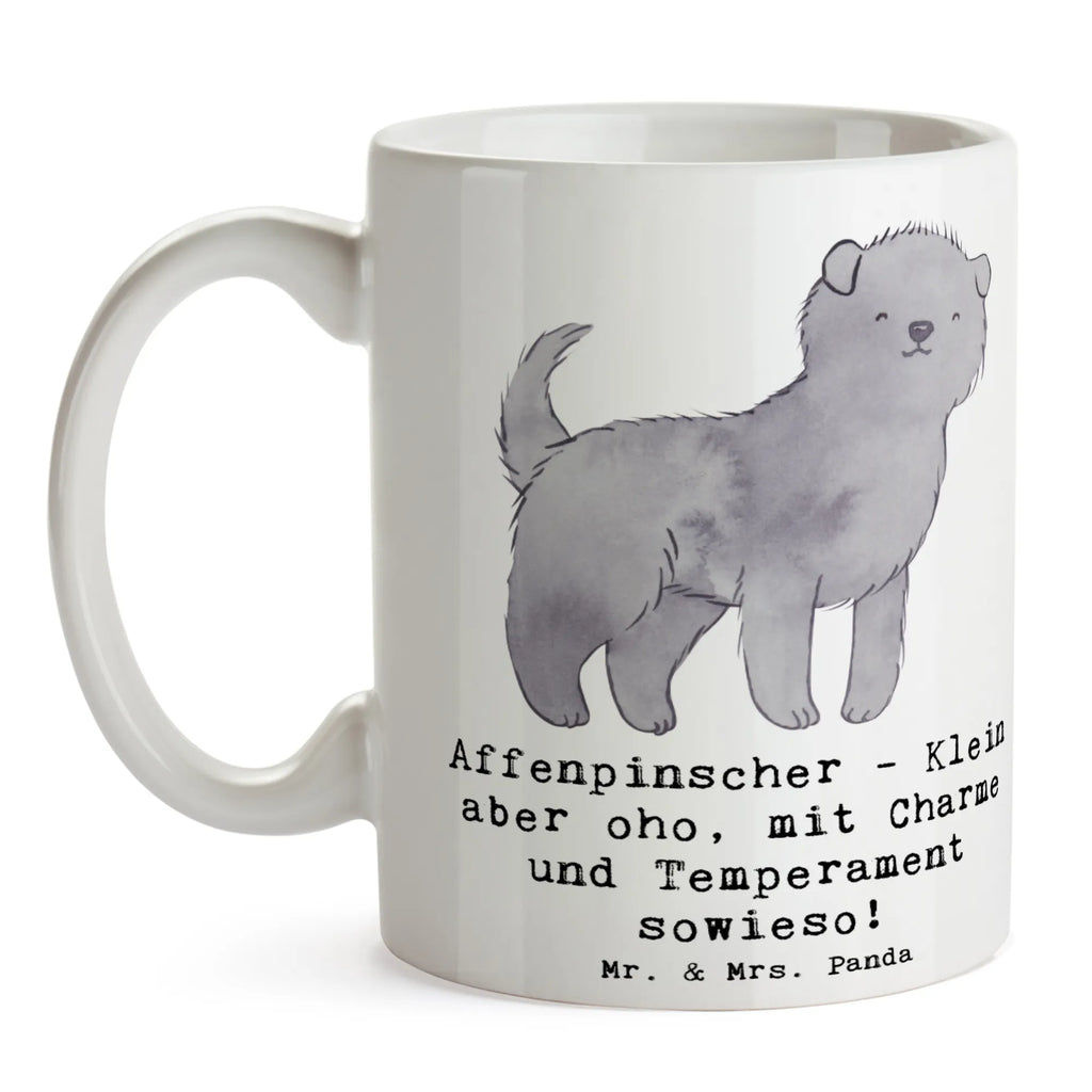 Mug Affenpinscher - Klein aber oho, mit Charme und Temperament sowieso! Tasse mit Motiven, Teetasse, Keramiktasse, Bürotasse, Tasse mit Zitaten, Tasse, Kaffeetasse, Geschenktasse, Porzellantasse, Hund, Hunderasse, Rassehund, Hundebesitzer, Geschenk, Tierfreund, Schenken, Welpe
