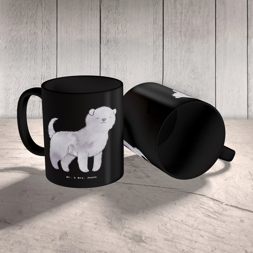 Mug Charmant und mutig - der Affenpinscher erobert jedes Herz! Kaffeetasse, Porzellantasse, Tasse mit Zitaten, Tasse mit Motiven, Tasse, Geschenktasse, Keramiktasse, Teetasse, Bürotasse, Hund, Hunderasse, Rassehund, Hundebesitzer, Geschenk, Tierfreund, Schenken, Welpe