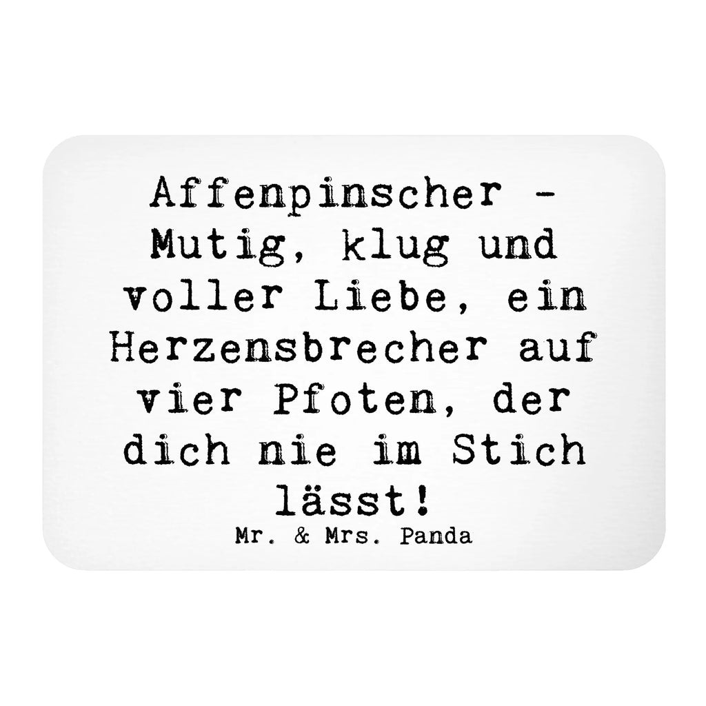 Magnet Saying Affenpinscher - Mutig, klug und voller Liebe, ein Herzensbrecher auf vier Pfoten, der dich nie im Stich lässt! Pinnwandmagnet, Dekomagnet, Notiz Magnet, Souvenir Magnet, Kühlschrankmagnet, Kühlschrank Dekoration, Whiteboard Magnet, Motivmagnete, Hund, Hunderasse, Rassehund, Hundebesitzer, Geschenk, Tierfreund, Schenken, Welpe