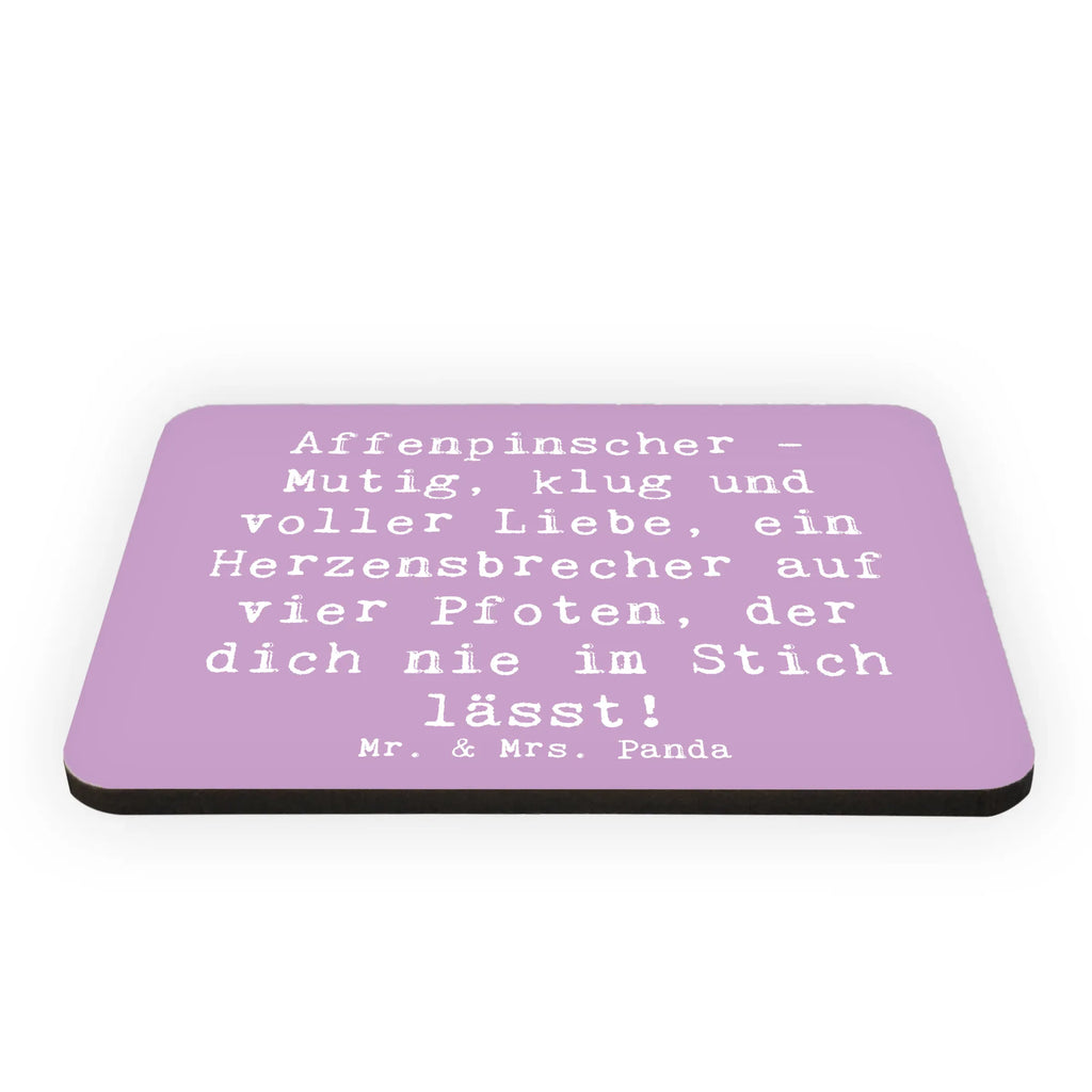 Magnet Saying Affenpinscher - Mutig, klug und voller Liebe, ein Herzensbrecher auf vier Pfoten, der dich nie im Stich lässt! Pinnwandmagnet, Dekomagnet, Notiz Magnet, Souvenir Magnet, Kühlschrankmagnet, Kühlschrank Dekoration, Whiteboard Magnet, Motivmagnete, Hund, Hunderasse, Rassehund, Hundebesitzer, Geschenk, Tierfreund, Schenken, Welpe
