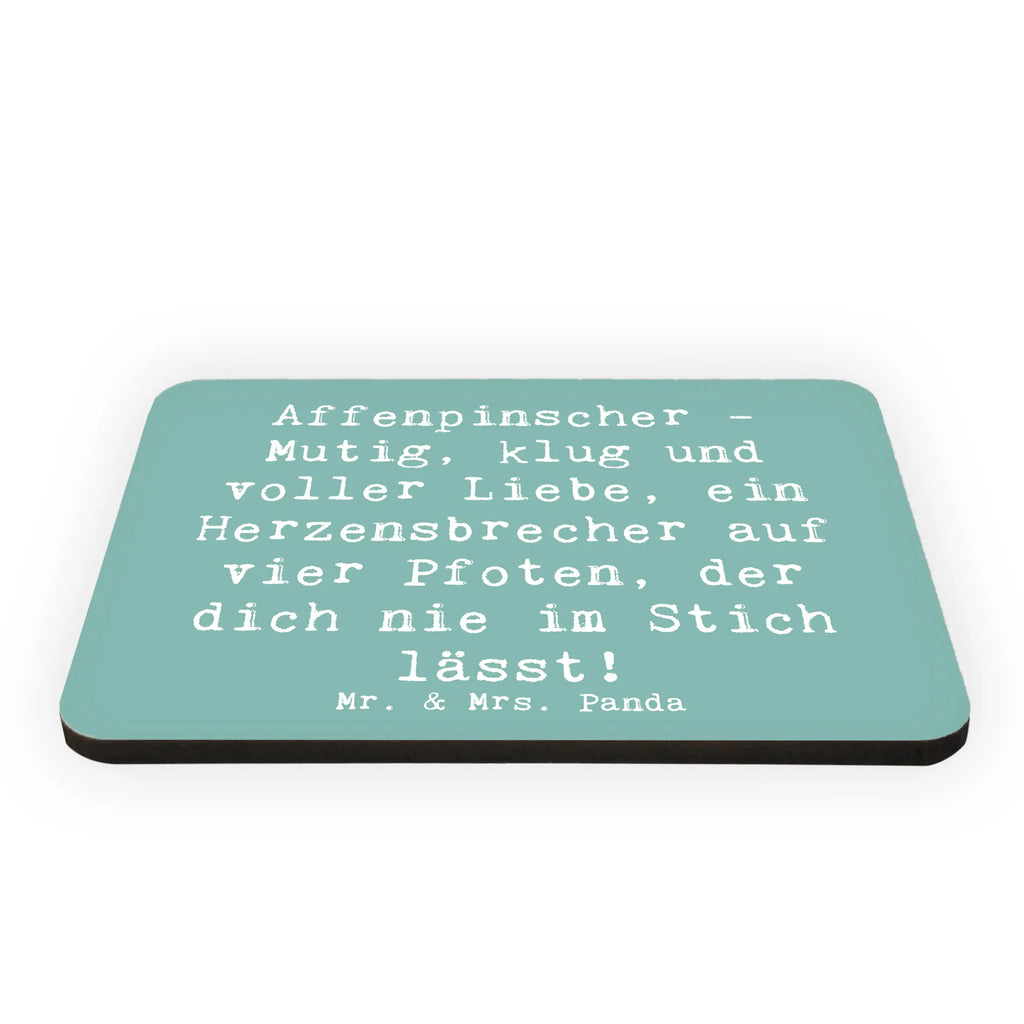 Magnet Saying Affenpinscher - Mutig, klug und voller Liebe, ein Herzensbrecher auf vier Pfoten, der dich nie im Stich lässt! Pinnwandmagnet, Dekomagnet, Notiz Magnet, Souvenir Magnet, Kühlschrankmagnet, Kühlschrank Dekoration, Whiteboard Magnet, Motivmagnete, Hund, Hunderasse, Rassehund, Hundebesitzer, Geschenk, Tierfreund, Schenken, Welpe