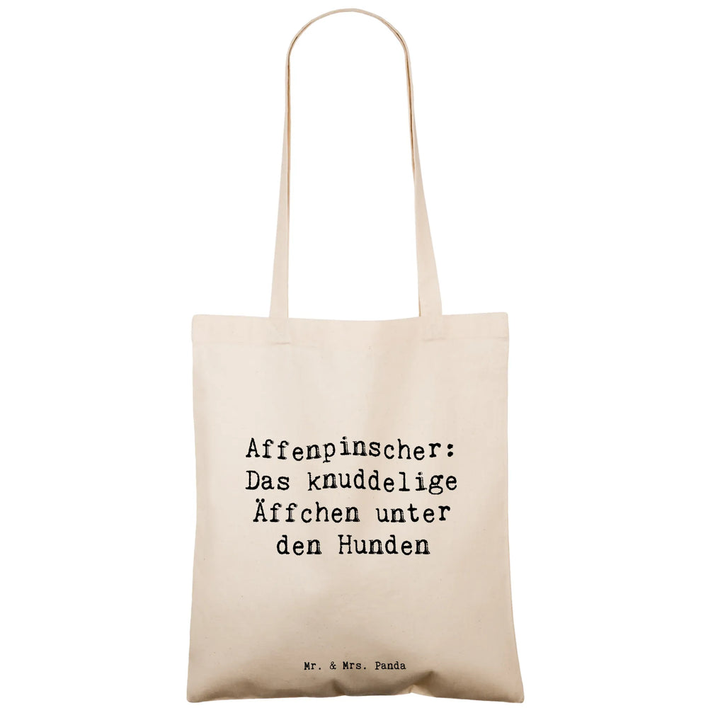 Tote bag Saying Affenpinscher: Das knuddelige Äffchen unter den Hunden Beuteltasche, Beutel, Einkaufstasche, Jutebeutel, Stoffbeutel, Tasche, Shopper, Umhängetasche, Strandtasche, Schultertasche, Stofftasche, Tragetasche, Badetasche, Jutetasche, Einkaufstüte, Laptoptasche, Hund, Hunderasse, Rassehund, Hundebesitzer, Geschenk, Tierfreund, Schenken, Welpe