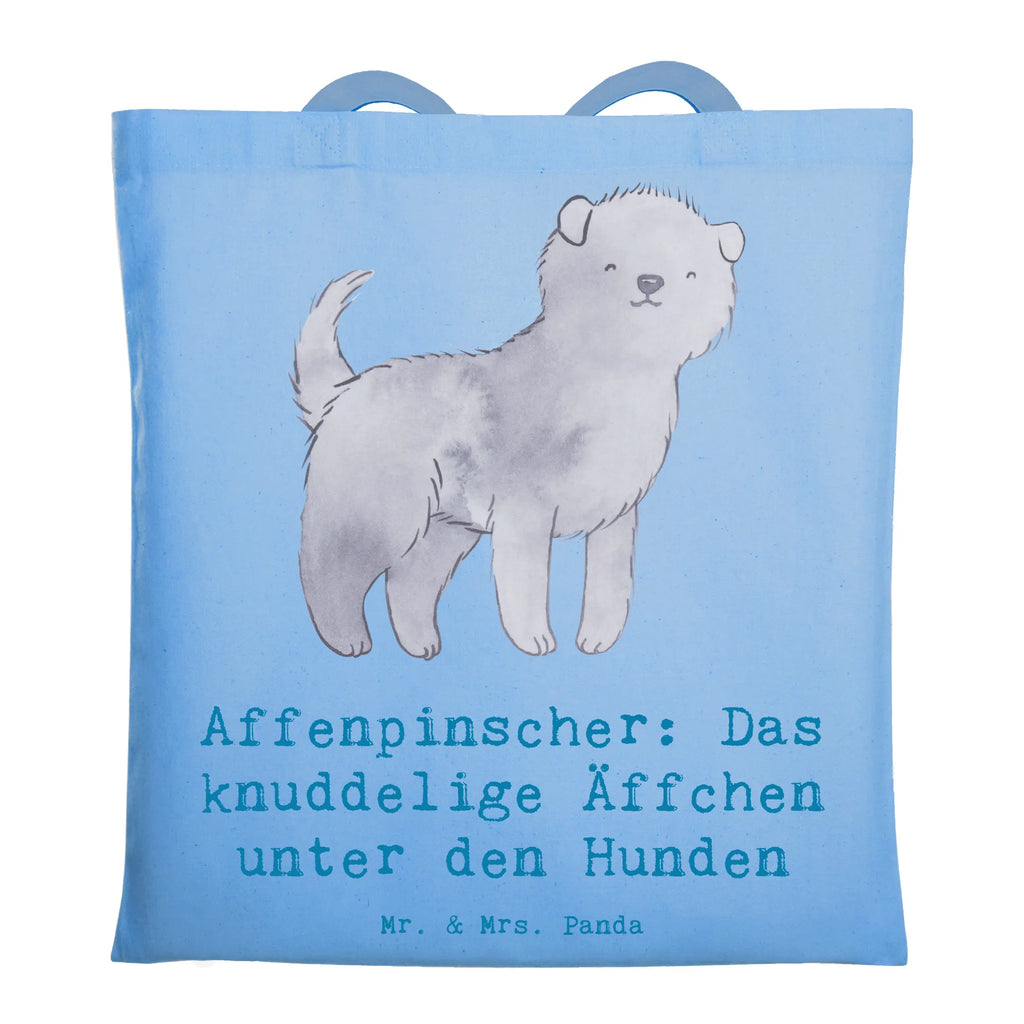 Tote bag Affenpinscher: Das knuddelige Äffchen unter den Hunden Tragetasche, Schultertasche, Tasche, Shopper, Jutebeutel, Strandtasche, Einkaufstasche, Laptoptasche, Beuteltasche, Jutetasche, Badetasche, Stoffbeutel, Einkaufstüte, Stofftasche, Umhängetasche, Beutel, Hund, Hunderasse, Rassehund, Hundebesitzer, Geschenk, Tierfreund, Schenken, Welpe